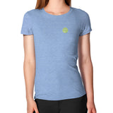 Women's T-Shirt Tri-Blend Blue - The Blueprint of S